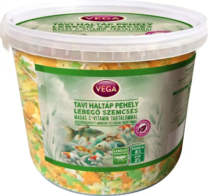 Végkiárusítás VEGA tavi pehely haleledel 350g
