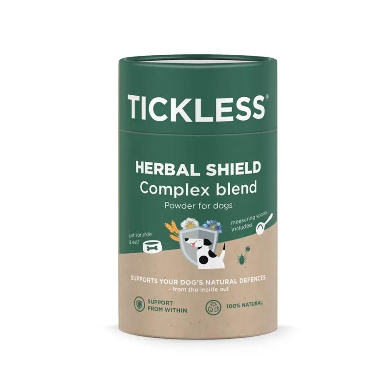 Rendeld meg most Tickless Herbal Shield kullancsriasztó por 100g
