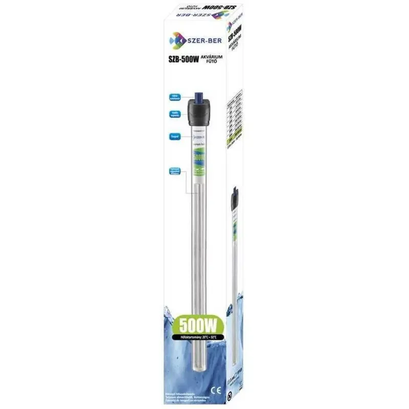 Szer-Ber akváriumi automata fűtő 500W Legjobb ár