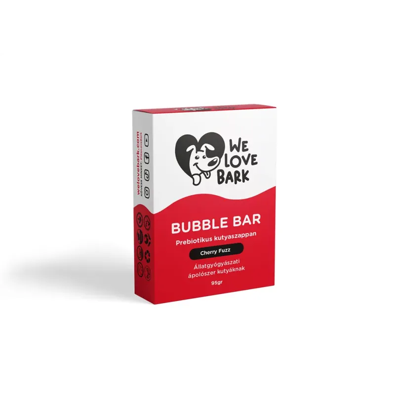 Végkiárusítás We Love Bark Bubble Bar prebiotikus kutyaszappan 95g
