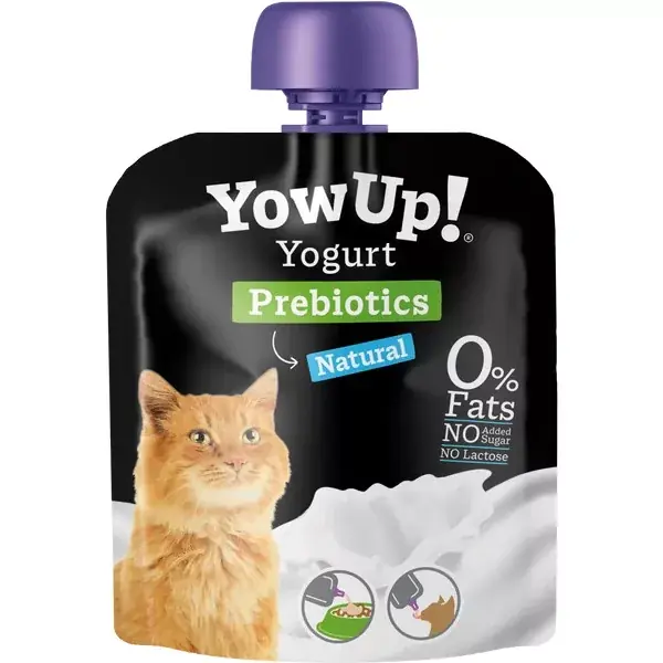 YowUp joghurt Natural prebiotikus joghurt nedves macskaeledel 85g Akció