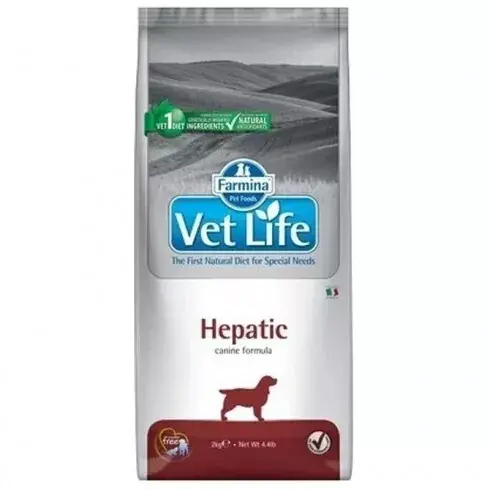 Szuper ajánlat Vet Life Natural Diet Dog Hepatic 2kg