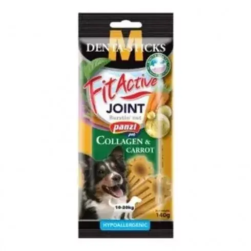Panzi FitActive Snack Denta-Sticks Joint Collagen & Carrot Árcsökkenés