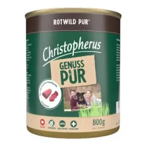 Bestseller Christopherus Dog konzerv pure vadhús 800g