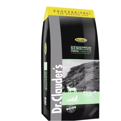 Dr.Clauders Best Choice Junior Sensitive Bárány & rizs All breed 20kg Biztonságos vásárlás