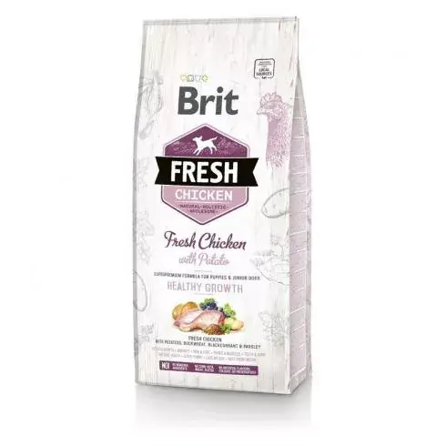 Legkelendőbb Brit Fresh Chicken with Potato Puppy Healthy Growth kutyatáp