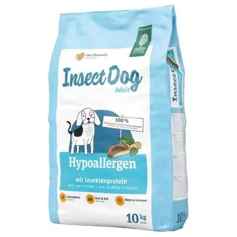 Green Petfood InsectDog Hypoallergen Árcsökkenés