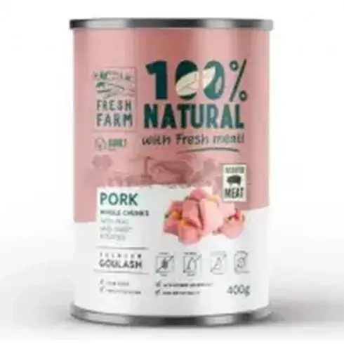 Fresh Farm Goulash - pork, peas & sweet potato 400g Olcsóbb