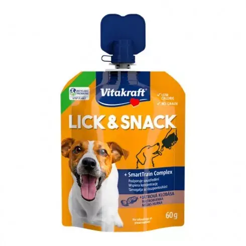 -Vitakraft Lick and Snack kutya tréning krém májas 60g Kiárusítás
