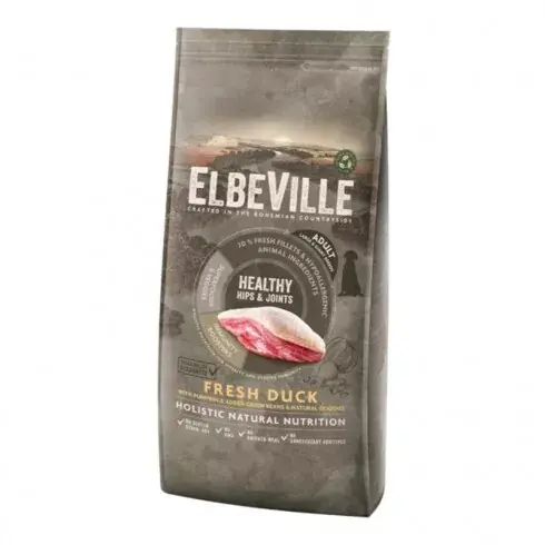 Szezonális akció Elbeville Adult Large Fresh Duck - Healthy Hips & Joints 11,4kg
