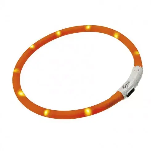 Ferplast Nyakörv LED- es Cső USB Töltővel L Csak ma