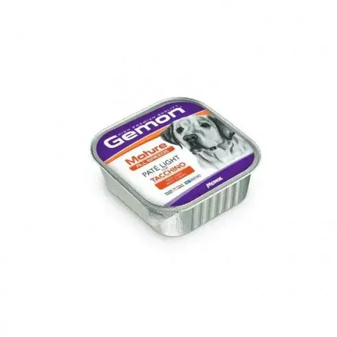 Olcsóbb Gemon Dog Paté Mature - Light Pulyka