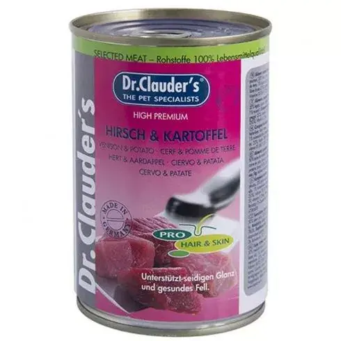Árcsökkenés Dr.Clauders Dog Konzerv Selected Meat Szarvas&Burgonya