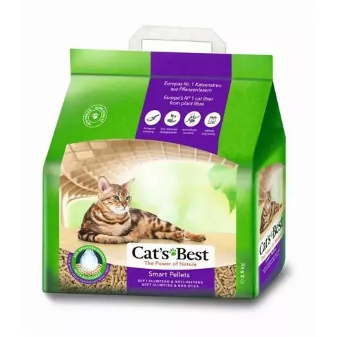 Alom Cats Best Smart Pellets 5l, 2,5kg Biztonságos fizetés