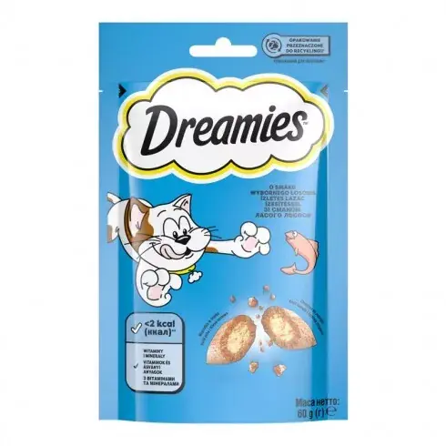 Szuper akció Dreamies Jutalomfalat Lazac
