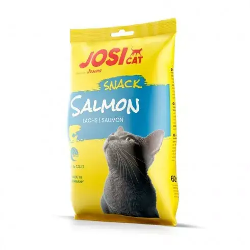 Gyors szállítás JosiCat Snack Salmon jutalomfalat macskáknak, lazac 60g