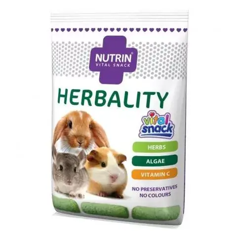 Legjobb ár Nutrin Vital Snack- Herbality, Nyúl,T.Malac,Csincs. 100g