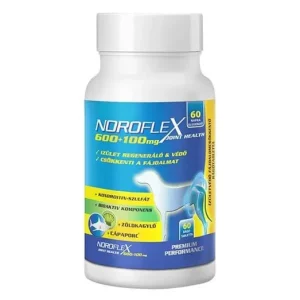 Noroflex 600+100mg 60db ízületvédő, fájdalomcsökkentő rágótabletta Szezonális akció