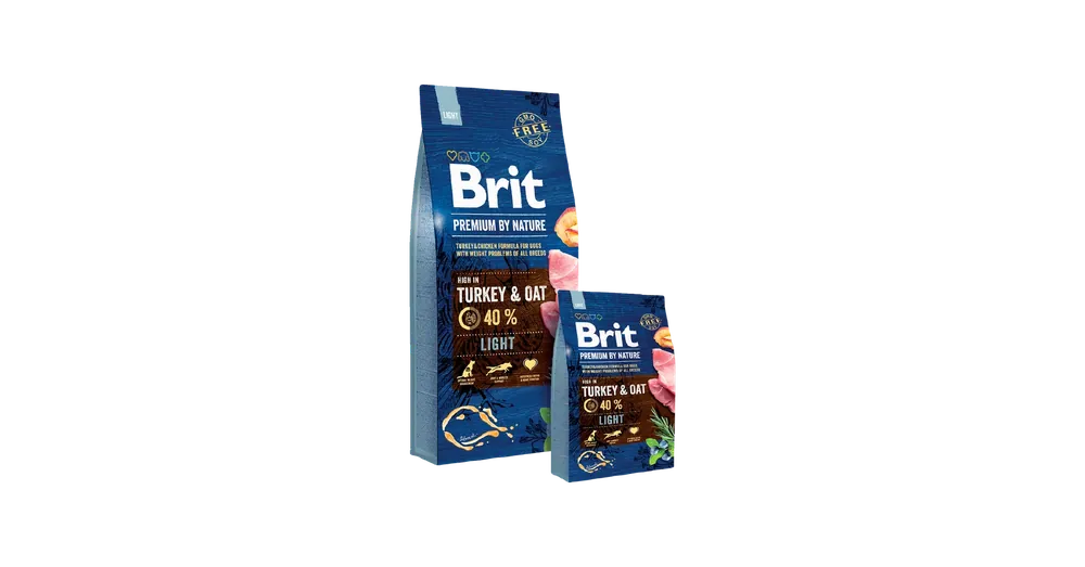 Vedd meg most Brit Premium By Nature Light 15 kg