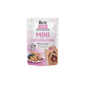 Azonnali szállítás Brit Care MINI Pouch Chicken&Tuna 85 g