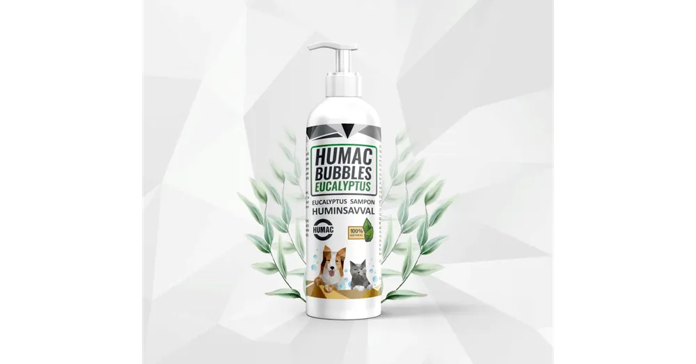 Újdonság HUMAC BUBBLES EUCALYPTUS sampon 250 ml