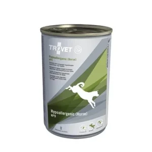 Különleges ajánlat Trovet Hypoallergenic Horse&Potato Diet HPD konzerv kutyáknak 400g