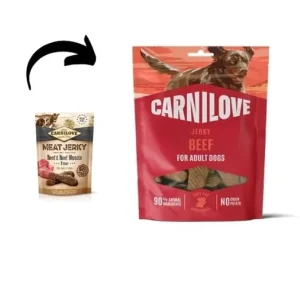Carnilove Jerky Snack Beef with Beef Muscle Fillet - marha filé 100g Kedvezményes ár