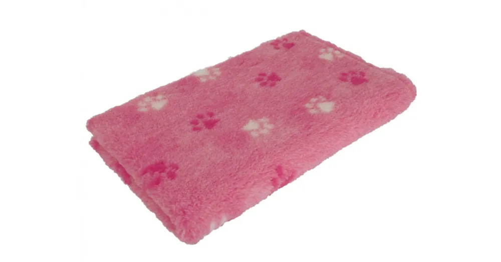 Vetbed Csúszásmentes, Ízületkímélő Kutyafekhely Rózsaszín, 2 féle tappancs mintával 75x50 cm Vedd meg most
