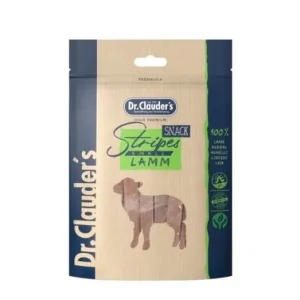 Dr.Clauder‘s Dog Jutalomfalat Stripes Small Bárányhús csíkok 80 g Olcsó