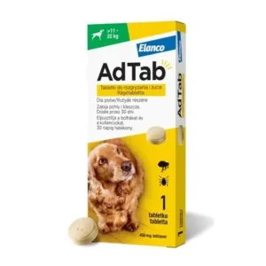 AdTab Rágótabletta Kutyák részére 11-22 kg 3db Szuper akció