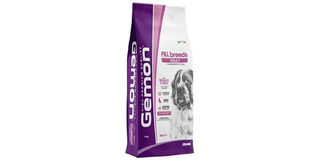Gemon Dog Adult Sertés-rizs 3kg Expressz kézbesítés