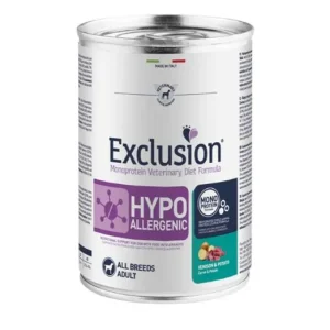 Exclusion Hypoallergenic konzerv Venison & Potato 400g Árengedmény