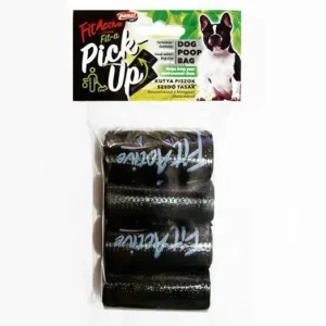 Szezonális akció Panzi Fitactive Fit-a Pick-UP piszok zacskó 4db, 19x26cm, (4x20/tekercs)