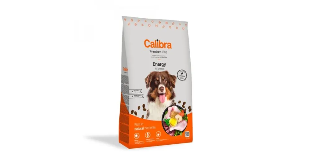 Vásárlói kedvenc Calibra Dog Premium Line Energy kutyatáp 3 kg