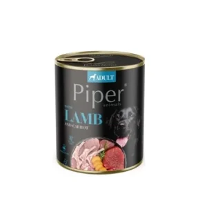 Kedvezmény Piper felnőtt kutyakonzerv bárányhússal, répával és barna rizzsel 800g
