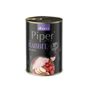 Piper felnőtt kutyakonzerv nyúl és alma 400g Nézd meg most