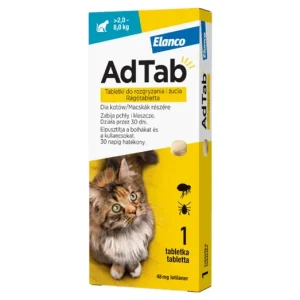 Árengedmény AdTab Rágótabletta Macskák Részére 2-8kg 1db
