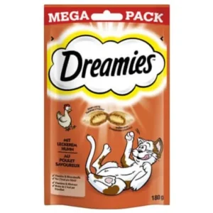 Nézd meg most Dreamies Mega Pack Töltött falatkák - Csirkés (180g)