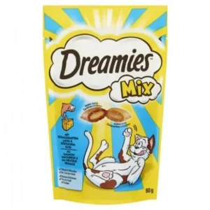 Dreamies Mix Töltött falatkák - Hal/Sajt (60g) Legkelendőbb