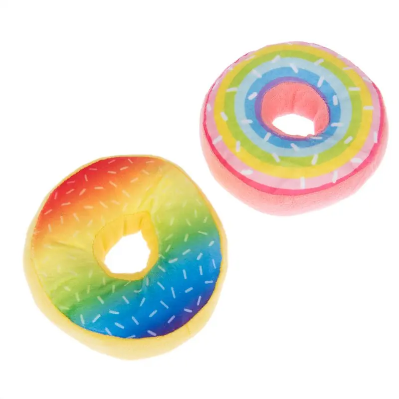 Squeaky Donuts plüss szett kutyajáték Biztonságos fizetés