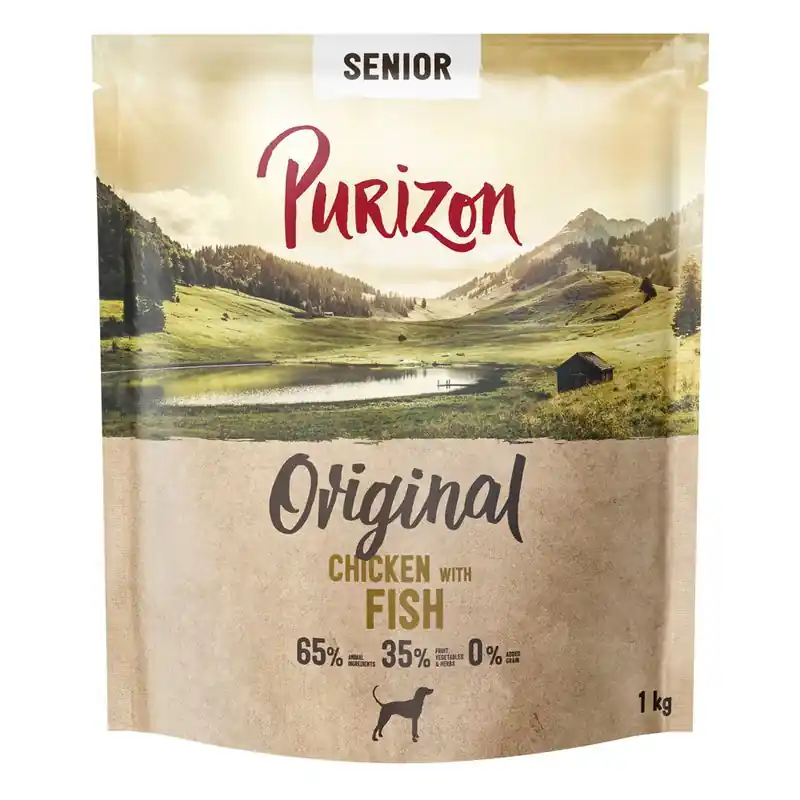 Purizon Senior csirke & hal - gabonamentes Kedvezményes ár
