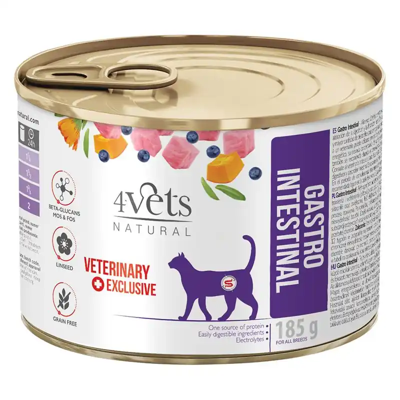 Különleges ajánlat 4Vets Natural Cat Gastro Intestinal