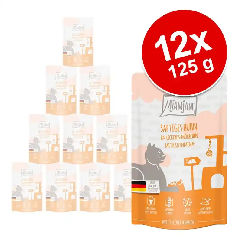 Szuper akció MjAMjAM Quetschie 12 x 125 g