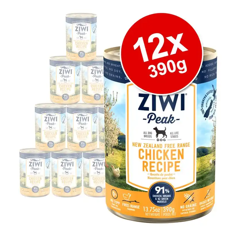 Ziwi Peak kutyatáp gazdaságos csomag 12 x 390 g Utolsó esély
