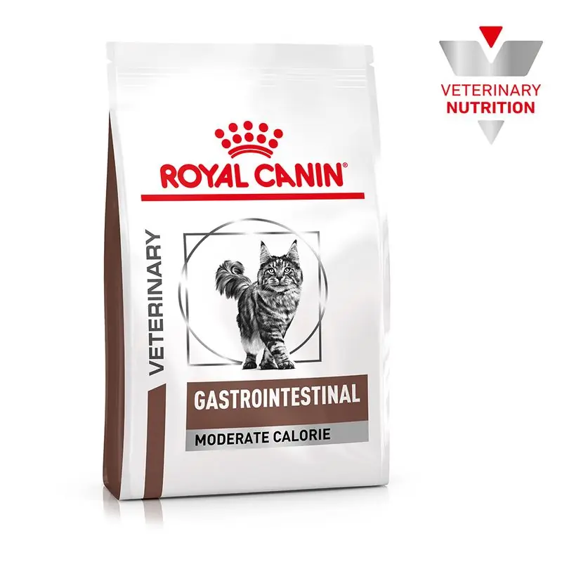 Végkiárusítás Royal Canin Veterinary Feline Gastrointestinal Moderate Calorie