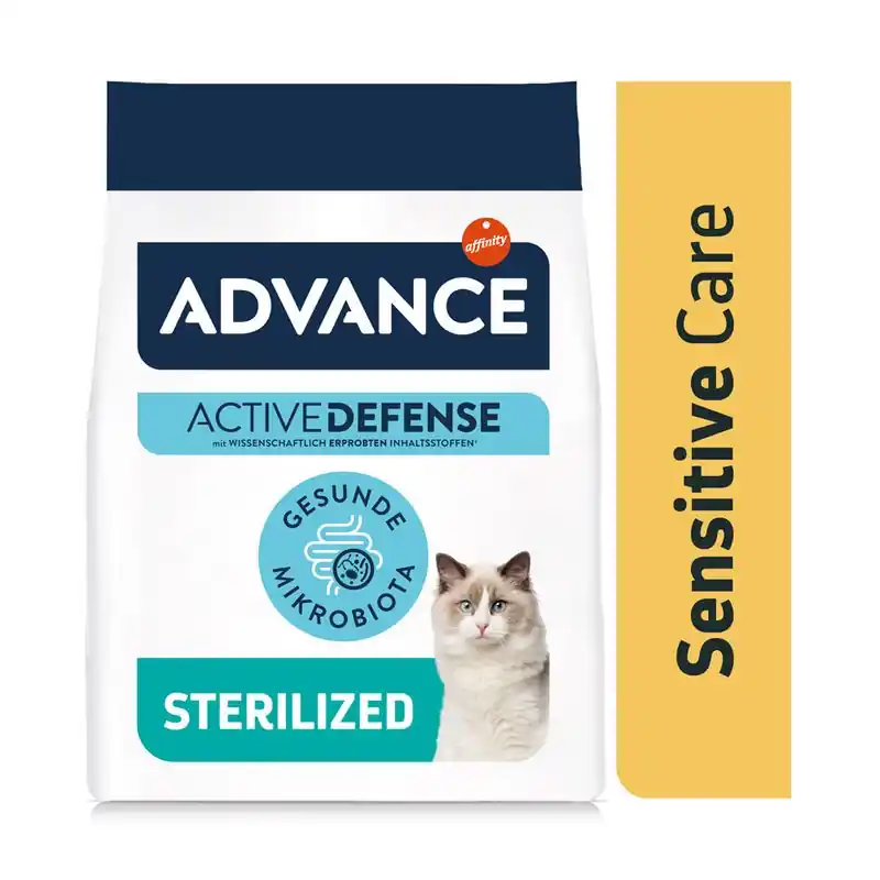 Végkiárusítás Advance Cat Sterilized Sensitive