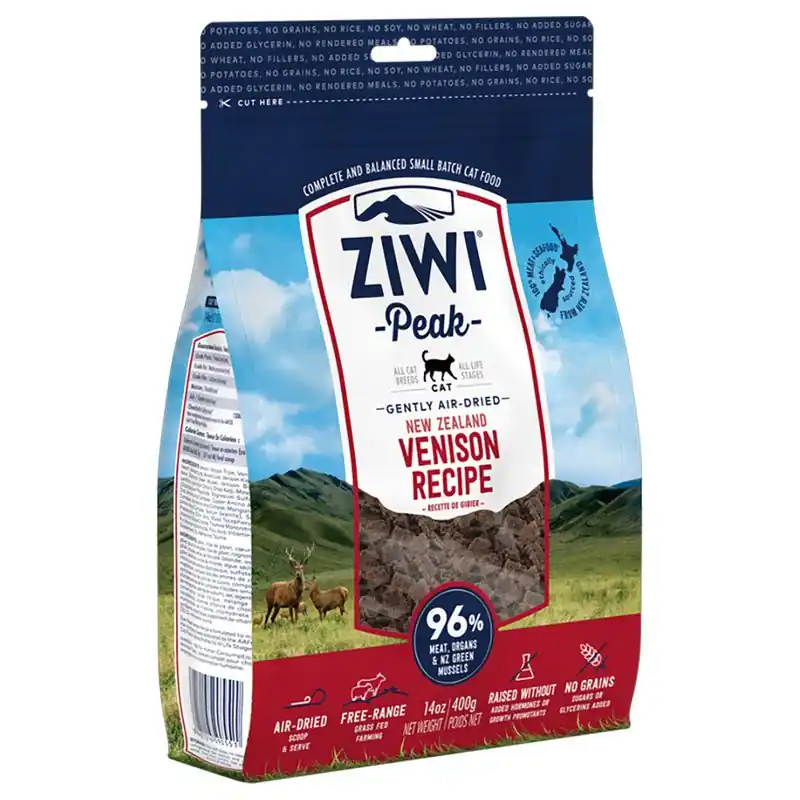 Ziwi Peak Air Dried szarvas macskatáp Kedvezményes ár
