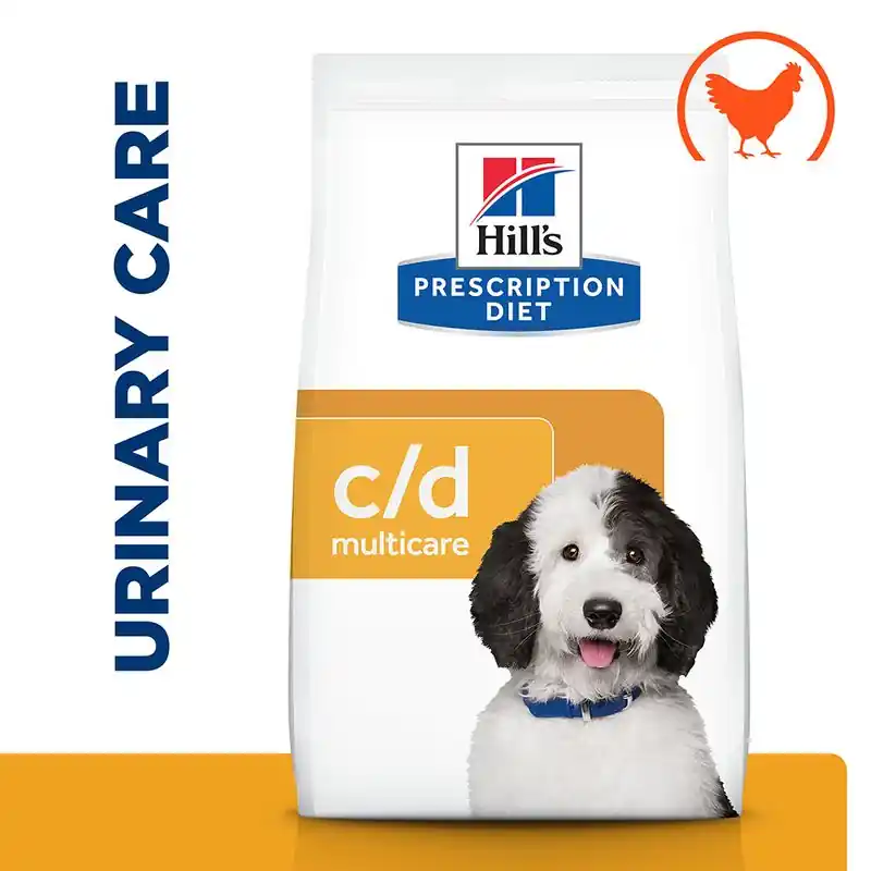 Hill‘s Prescription Diet c/d Multicare Urinary Care csirke kutyatáp Prémium