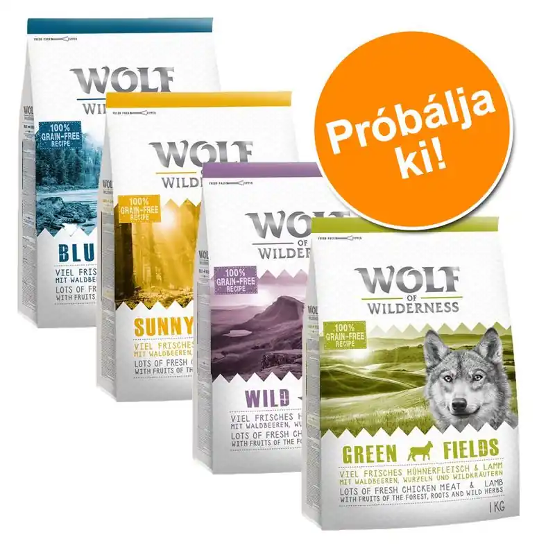 Árengedmény Wolf of Wilderness - vegyes próbacsomag