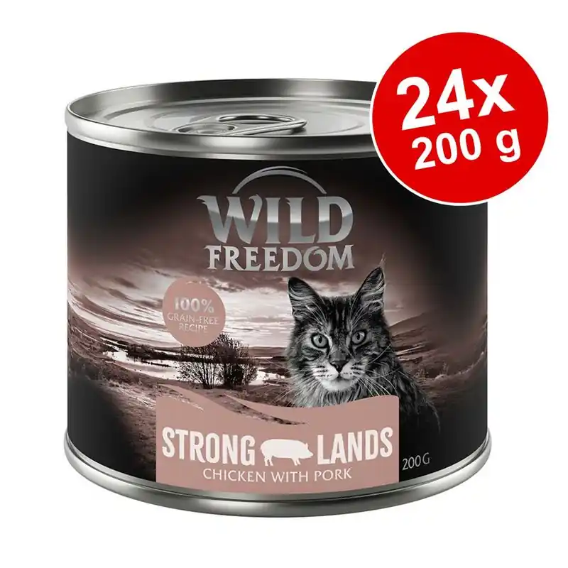 Nézd meg most Wild Freedom gazdaságos csomag 24 x 200 g